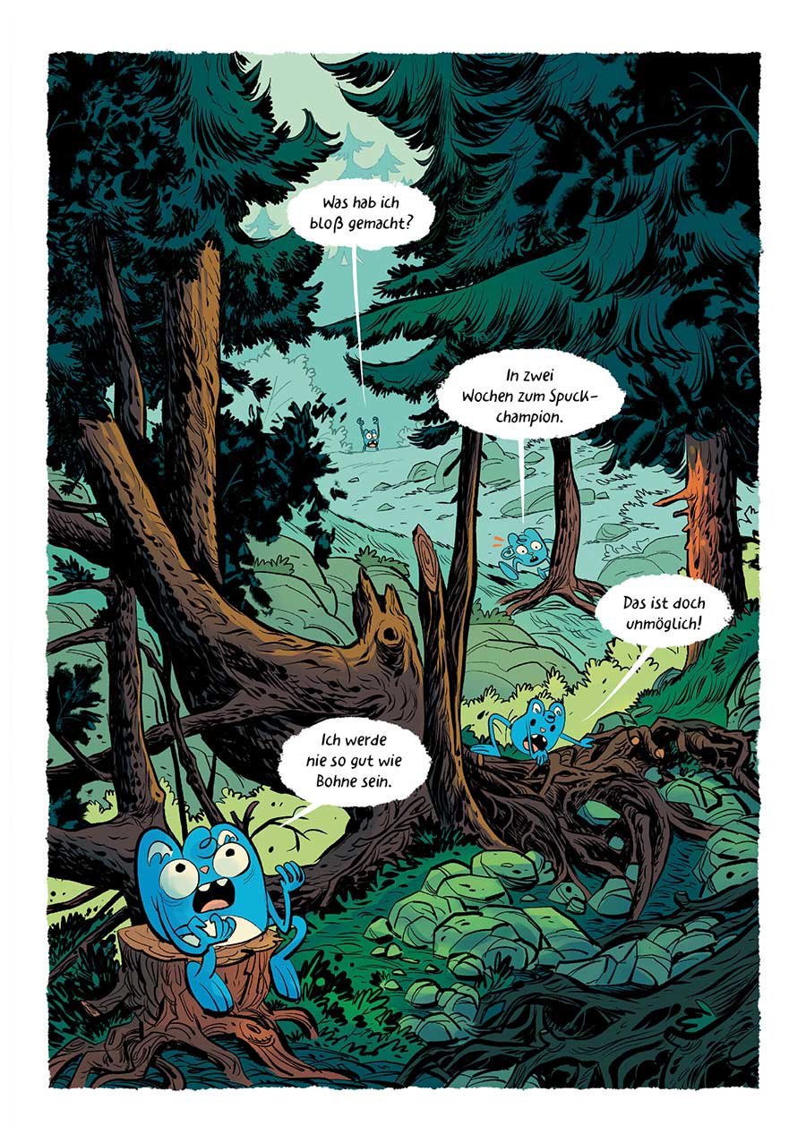 Bohne & Hase: Kirschkernregen