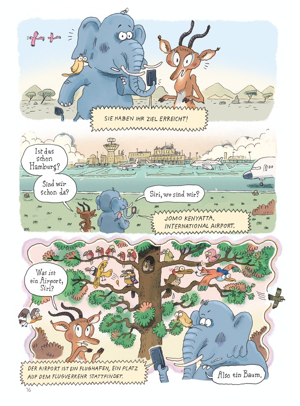 Herr Elefant & Frau Grau: Abflug!
