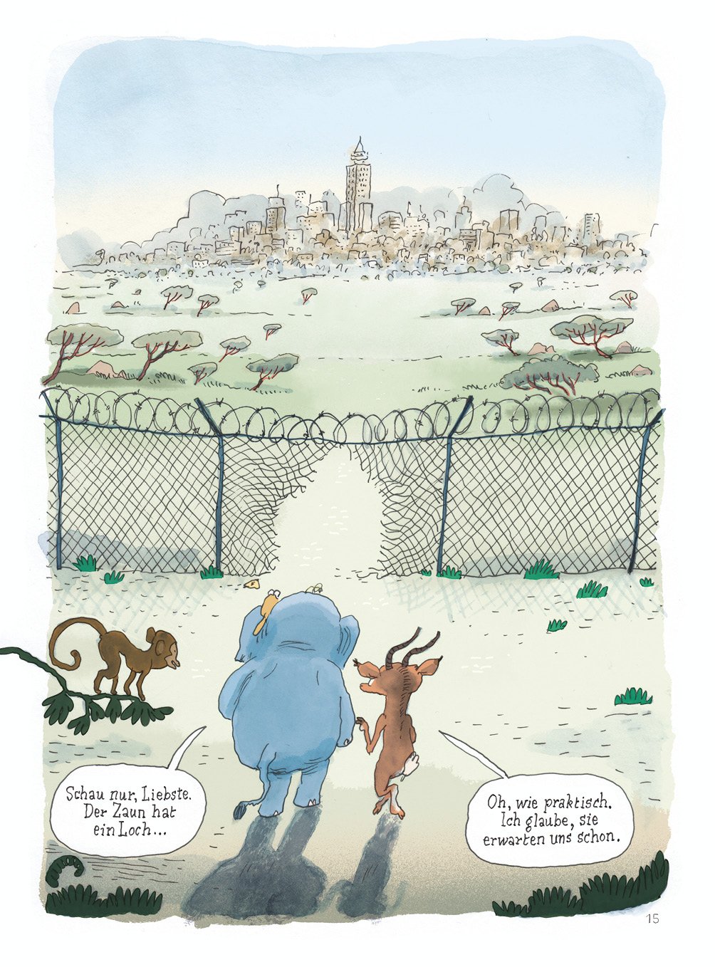 Herr Elefant & Frau Grau: Abflug!