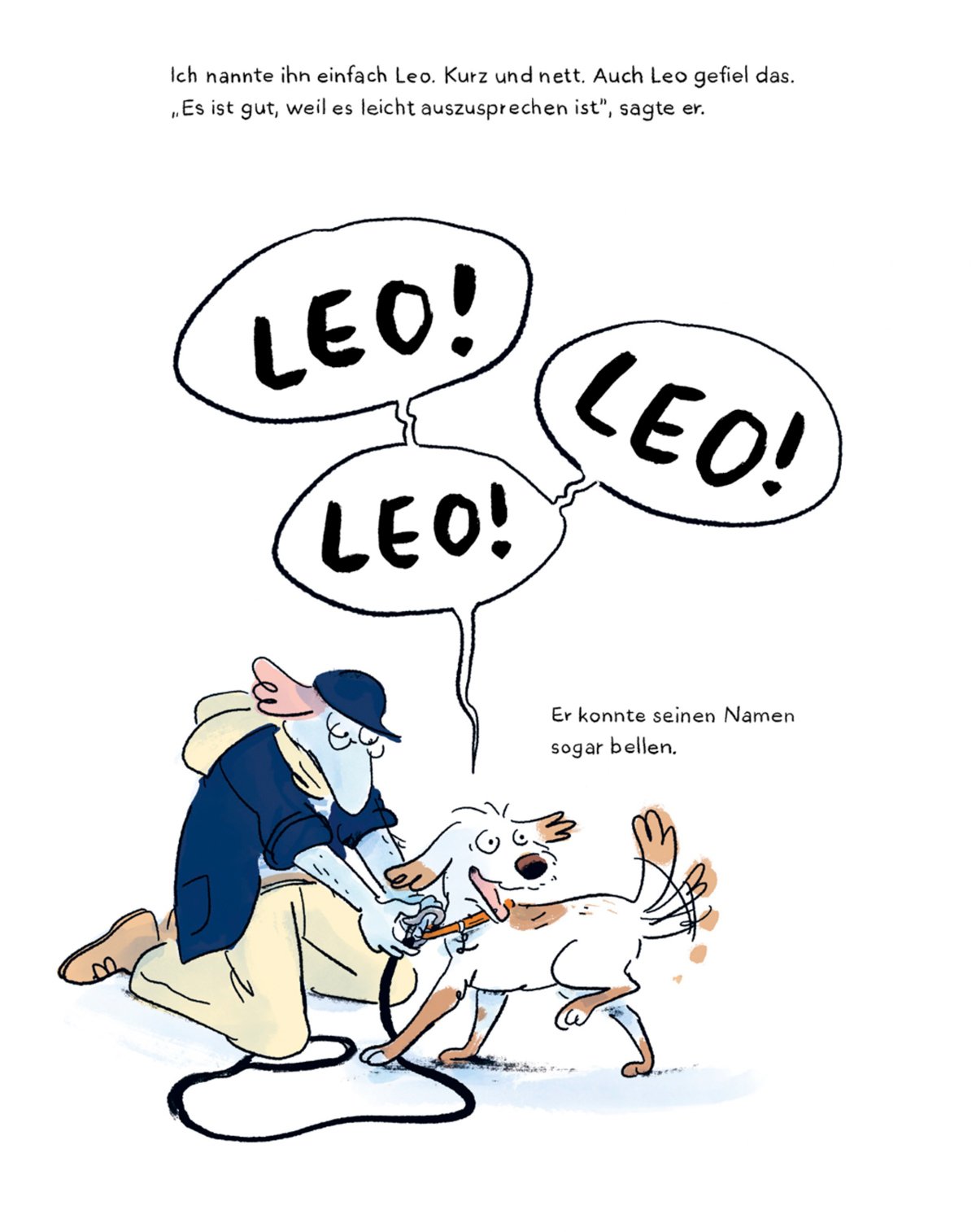 Lass das lesen, Leo!
